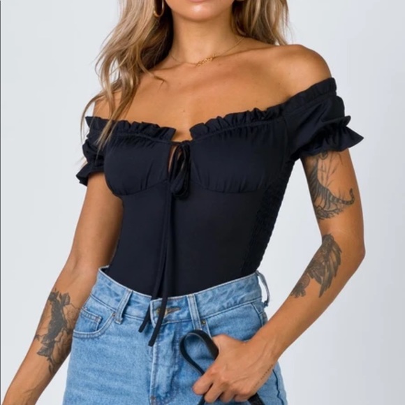 Princess Polly Tops - Princess Polly Asha bodysuit